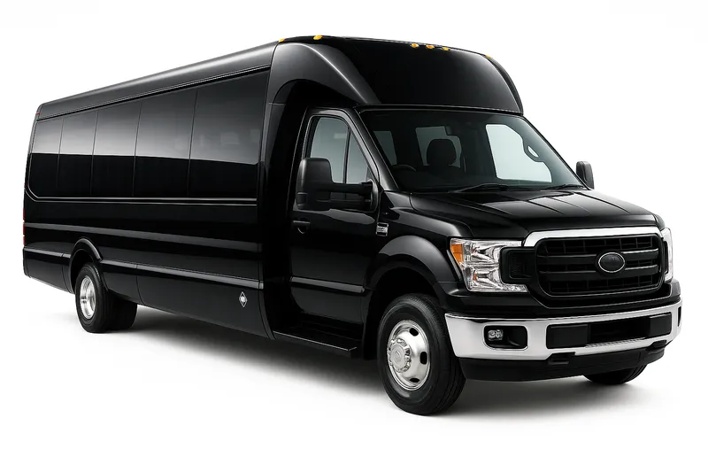 24 passenger minibus for airport shuttle service in NYC