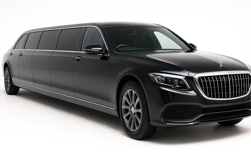 Stretch limousine rental for airport transfers in New York